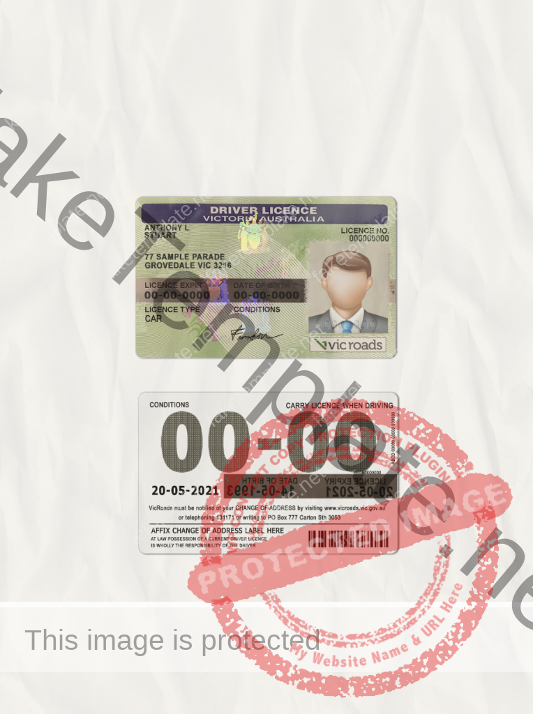 drivers license template psd download